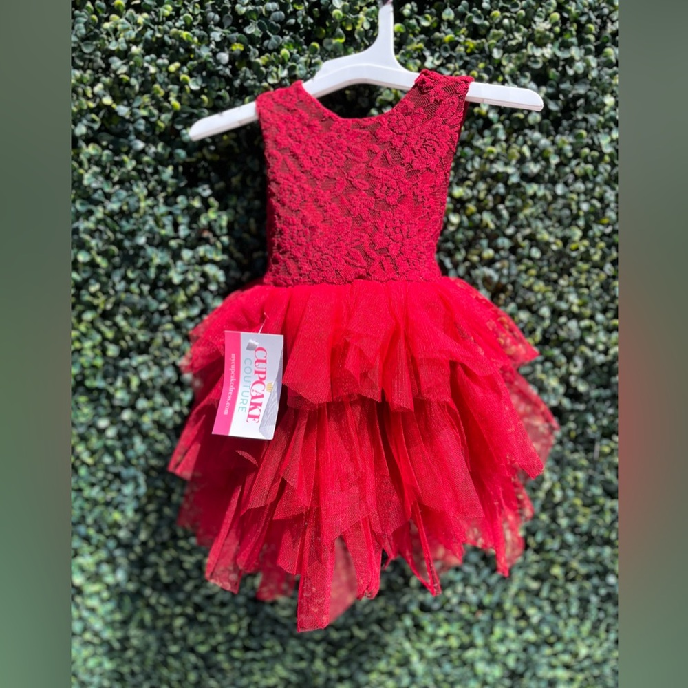 Cupcake Couture red dress